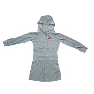 Nike Toddler Girls Dress Dark Heather Gray Pink Size 5-6 Polyester